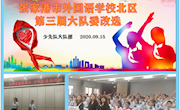 北区小学部少先队完成“祖国发展我成长，外校队员在行动”2020届大队委改选工作
